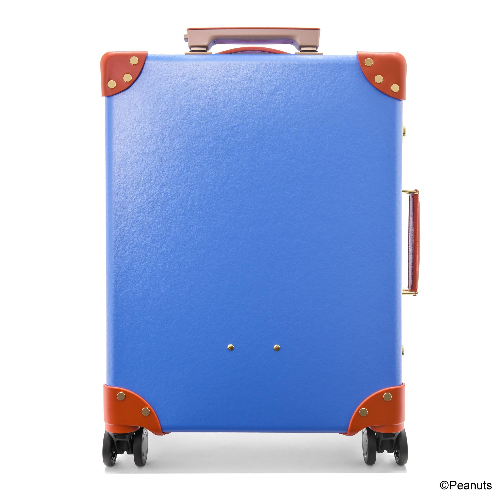 PEANUTS · Carry-On - 4 Wheels | Royal Blue/Orange/Gold