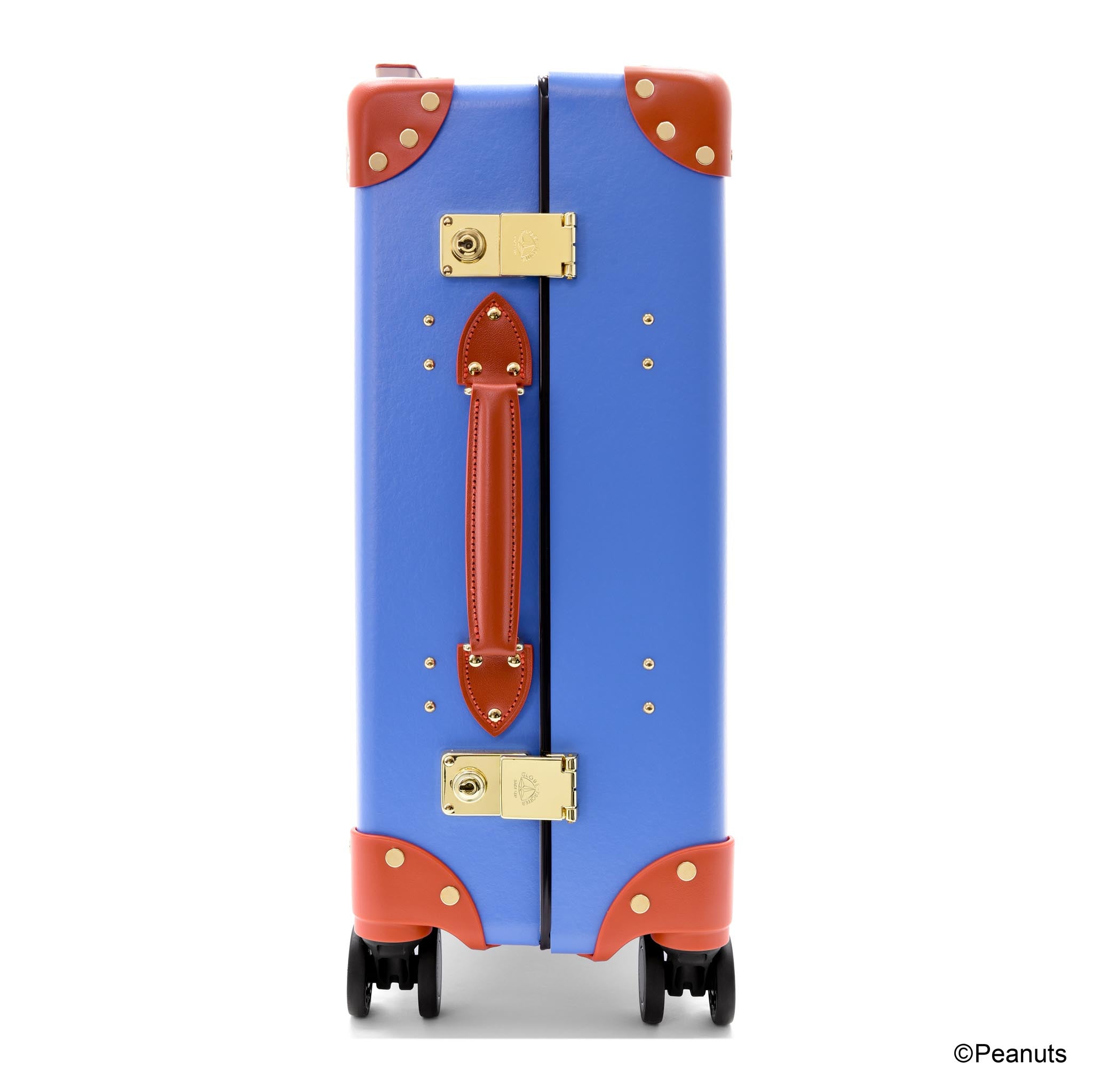 PEANUTS · Carry-On - 4 Wheels | Royal Blue/Orange/Gold