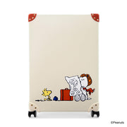 Peanuts · Large Check-In - 4 Wheels | Ivory/Red/Gold