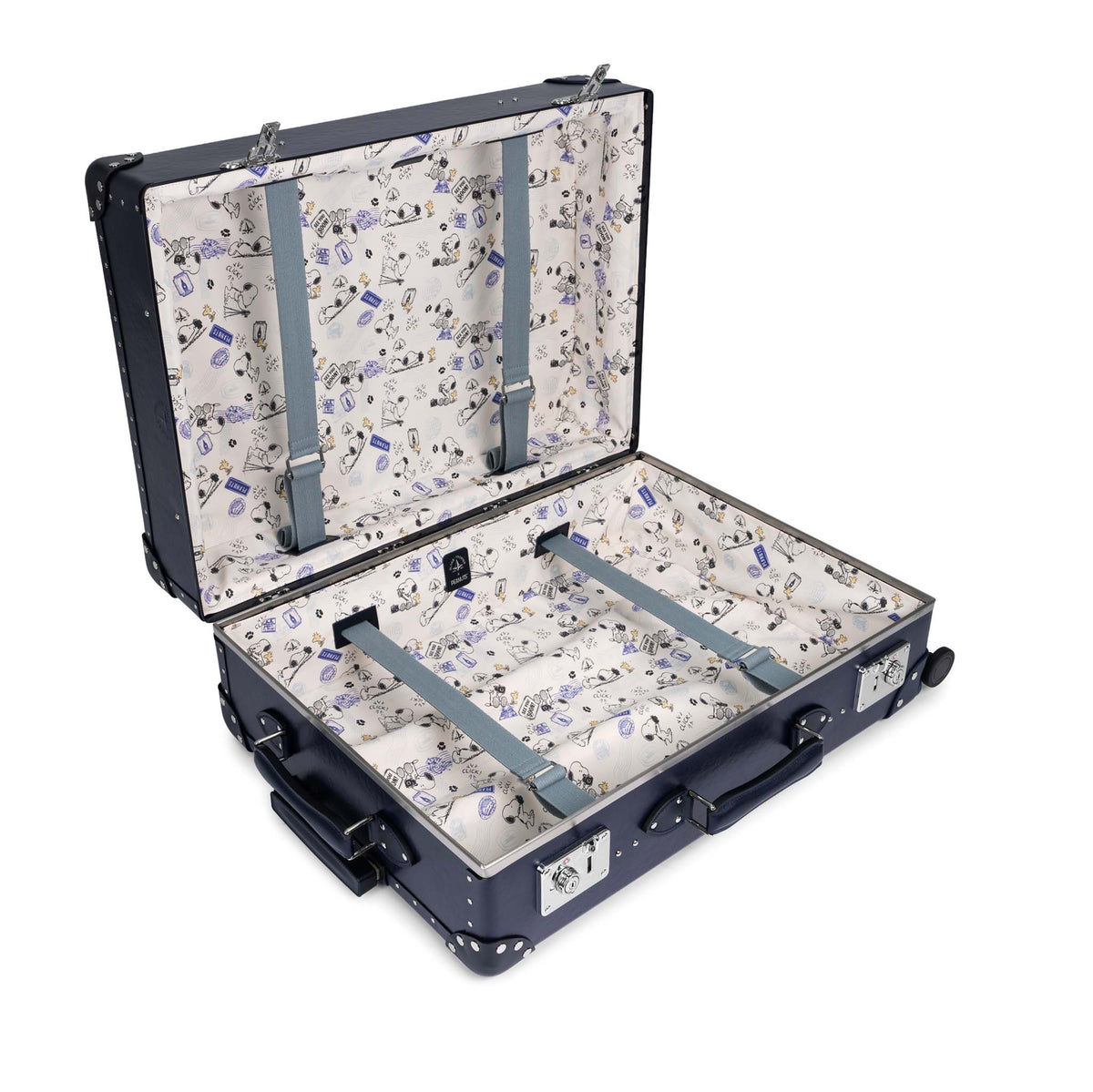 Peanuts - 2026 · Large Check-In | Navy/Navy/Chrome