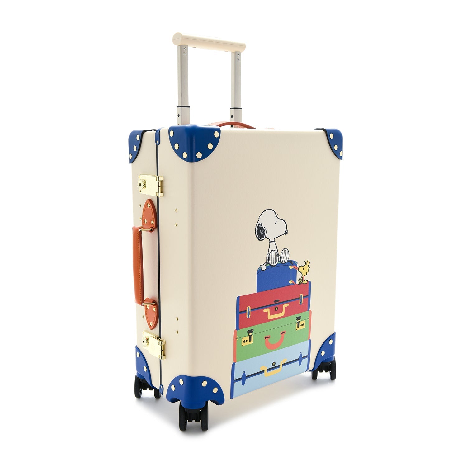 Peanuts · Carry-On - 4 Wheels | Ivory/Cobalt/Gold
