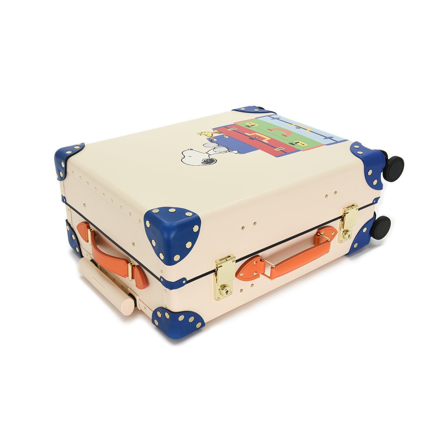 Peanuts · Carry-On - 4 Wheels | Ivory/Blue - GLOBE-TROTTER