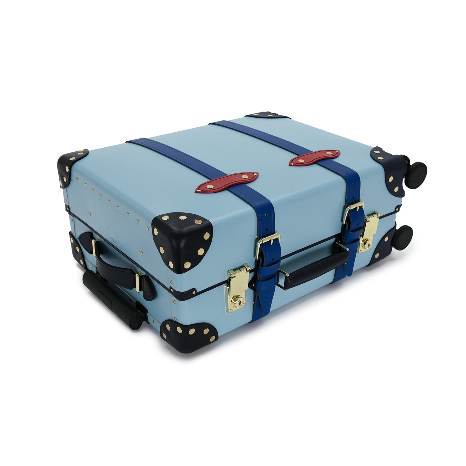 Peanuts · Carry-On - 4 Wheels | Linus Blue/Red - GLOBE-TROTTER