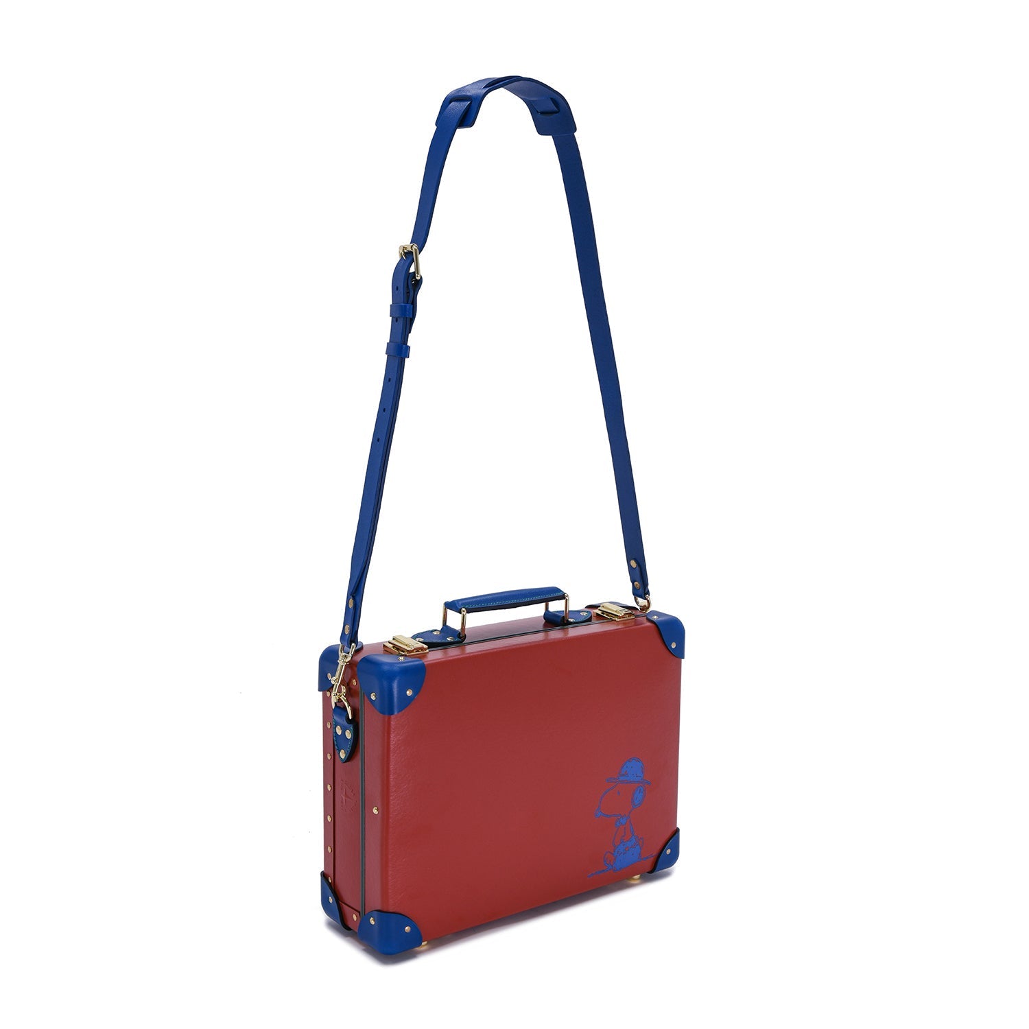 Peanuts · Small Attaché | Red/Blue - GLOBE-TROTTER