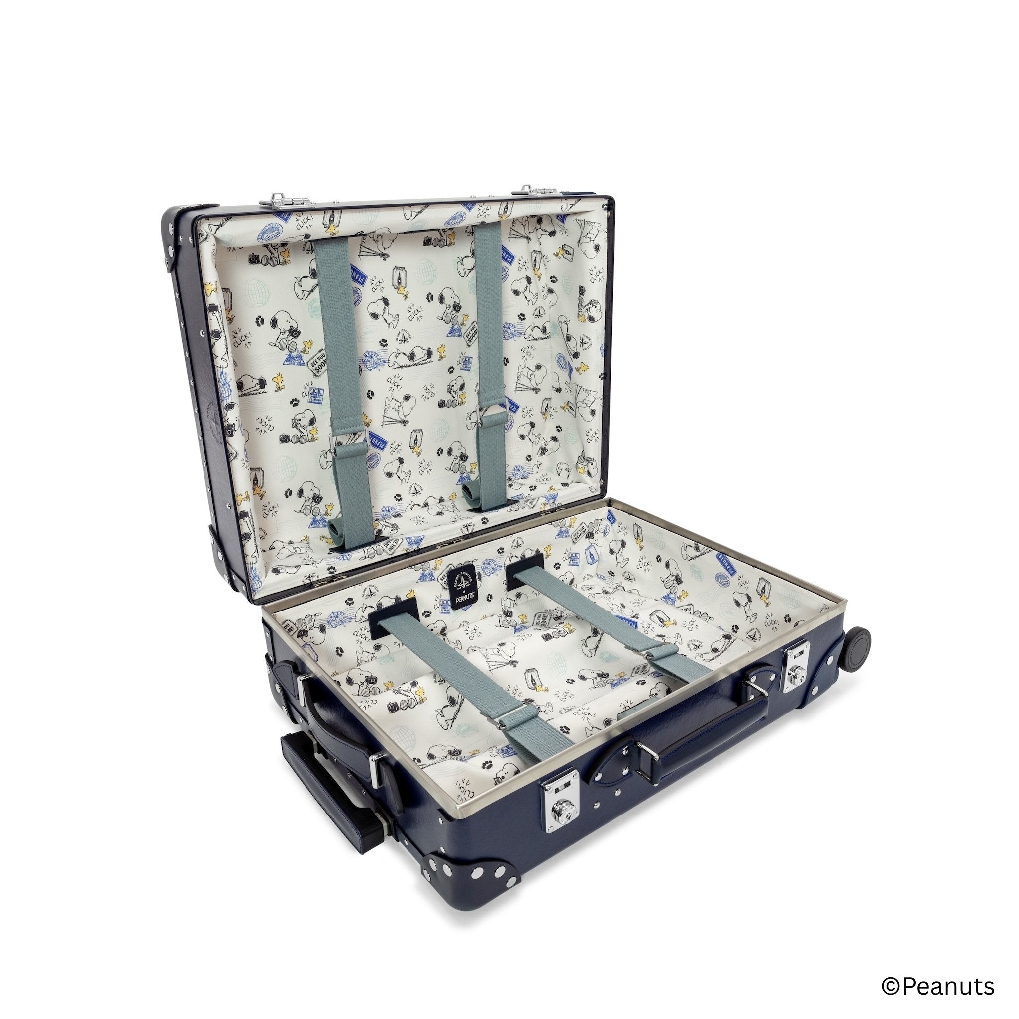Peanuts · Carry-On - 4 Wheels | Navy/Navy/Chrome