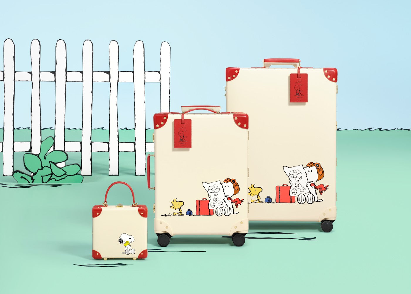 PEANUTS Luggage & Snoopy Suitcases | Globe-Trotter