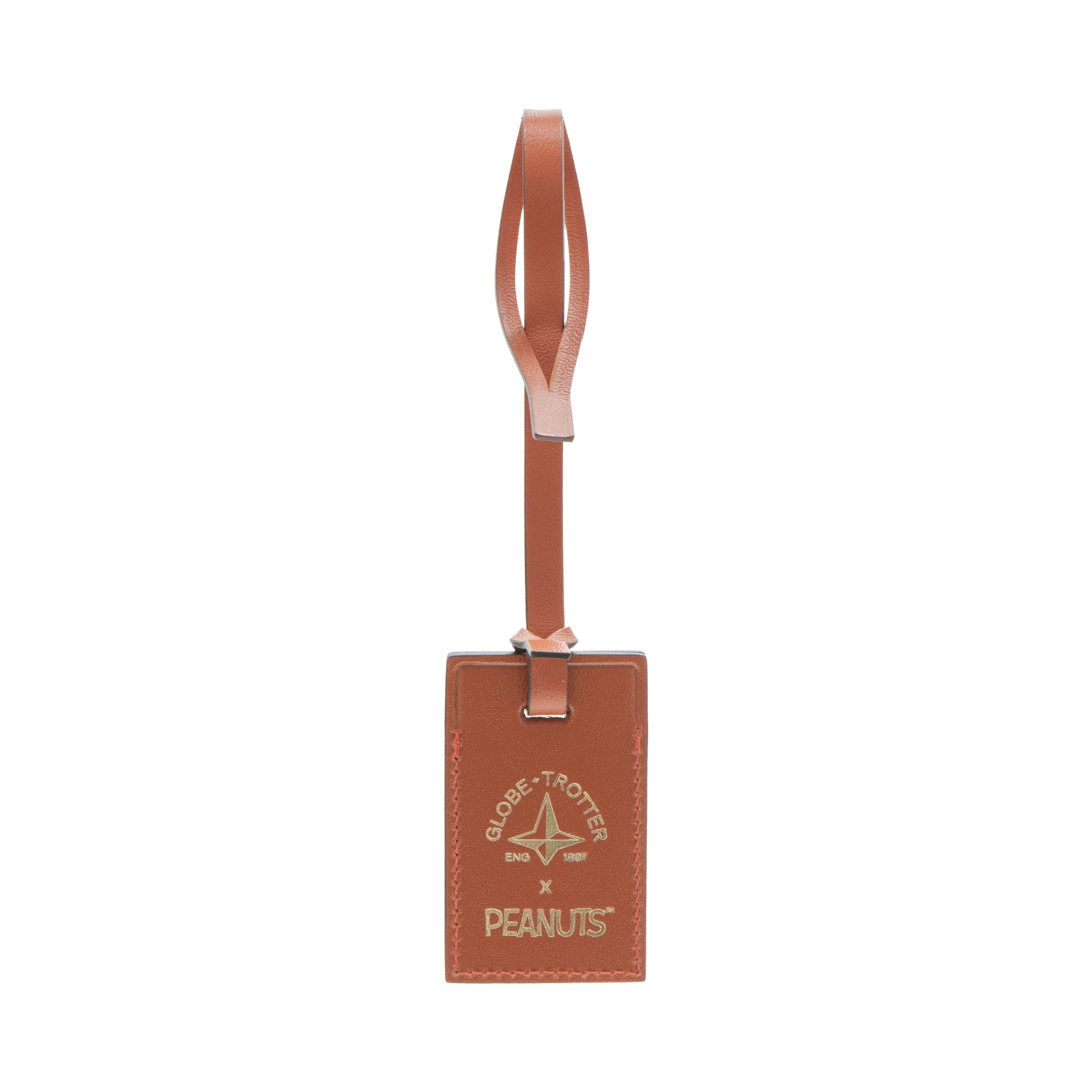 Peanuts · Small Luggage Tag | Holiday Orange