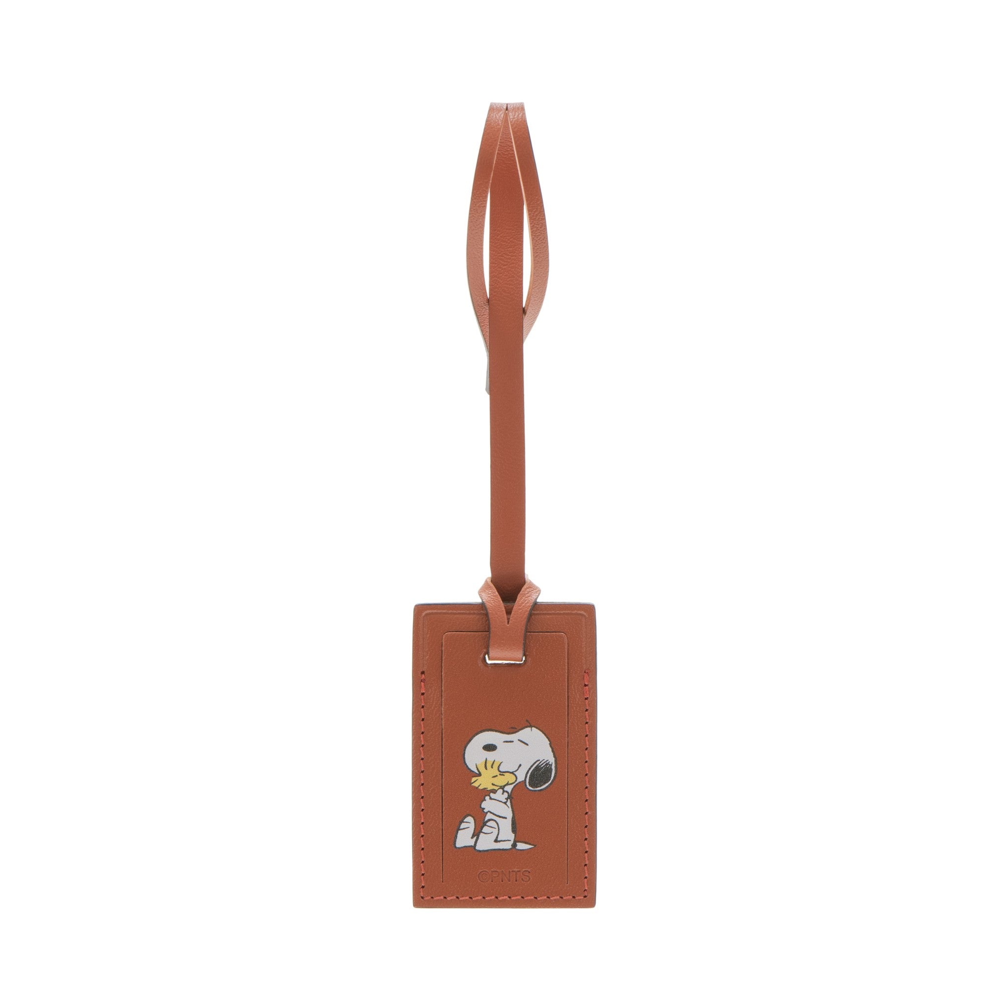 Peanuts · Small Luggage Tag | Holiday Orange