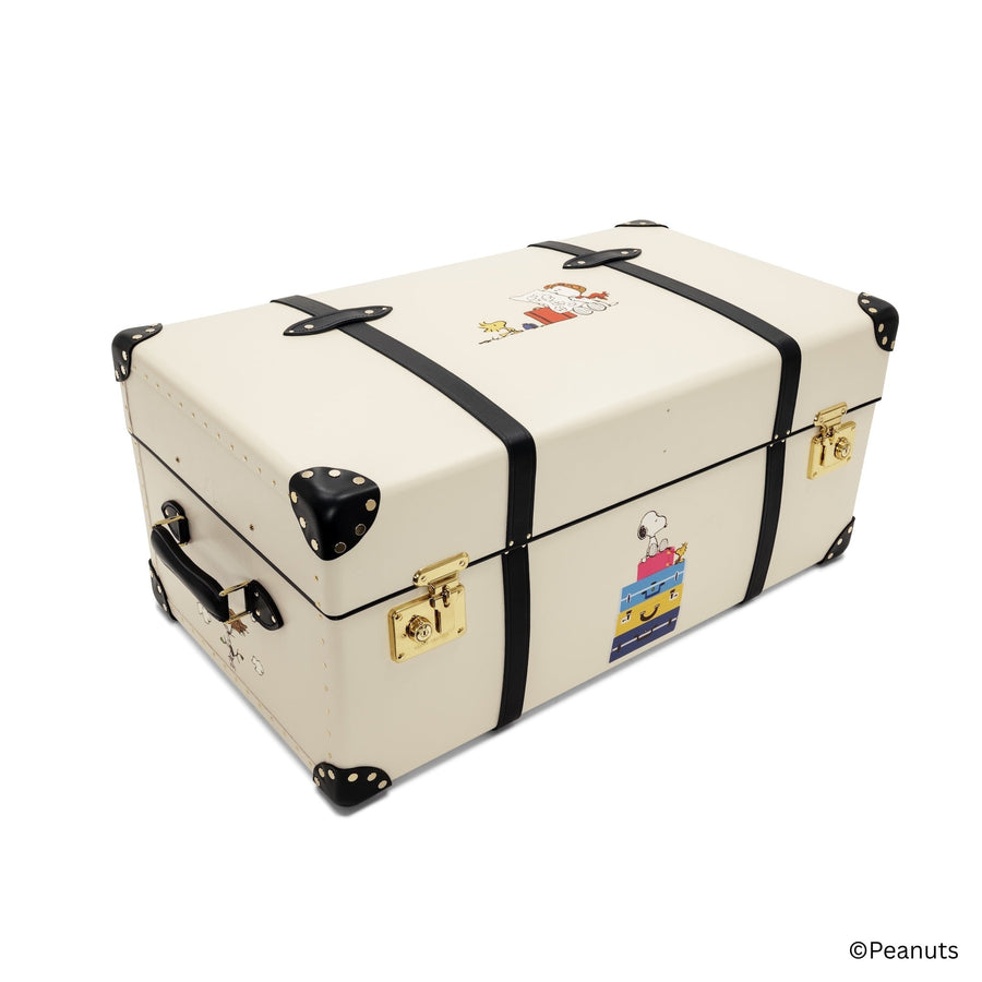 Peanuts · Steamer Home Trunk | Ivory/Navy/Gold – first image