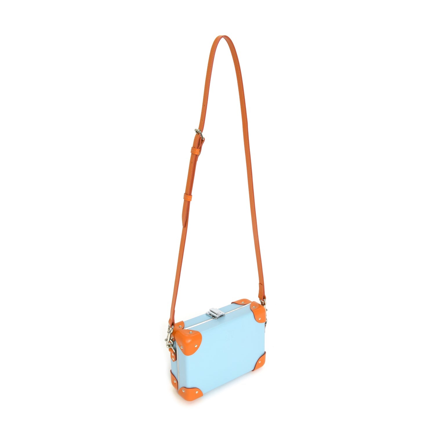 Pop · Miniature Case | Pastel Blue/Pumpkin - GLOBE-TROTTER