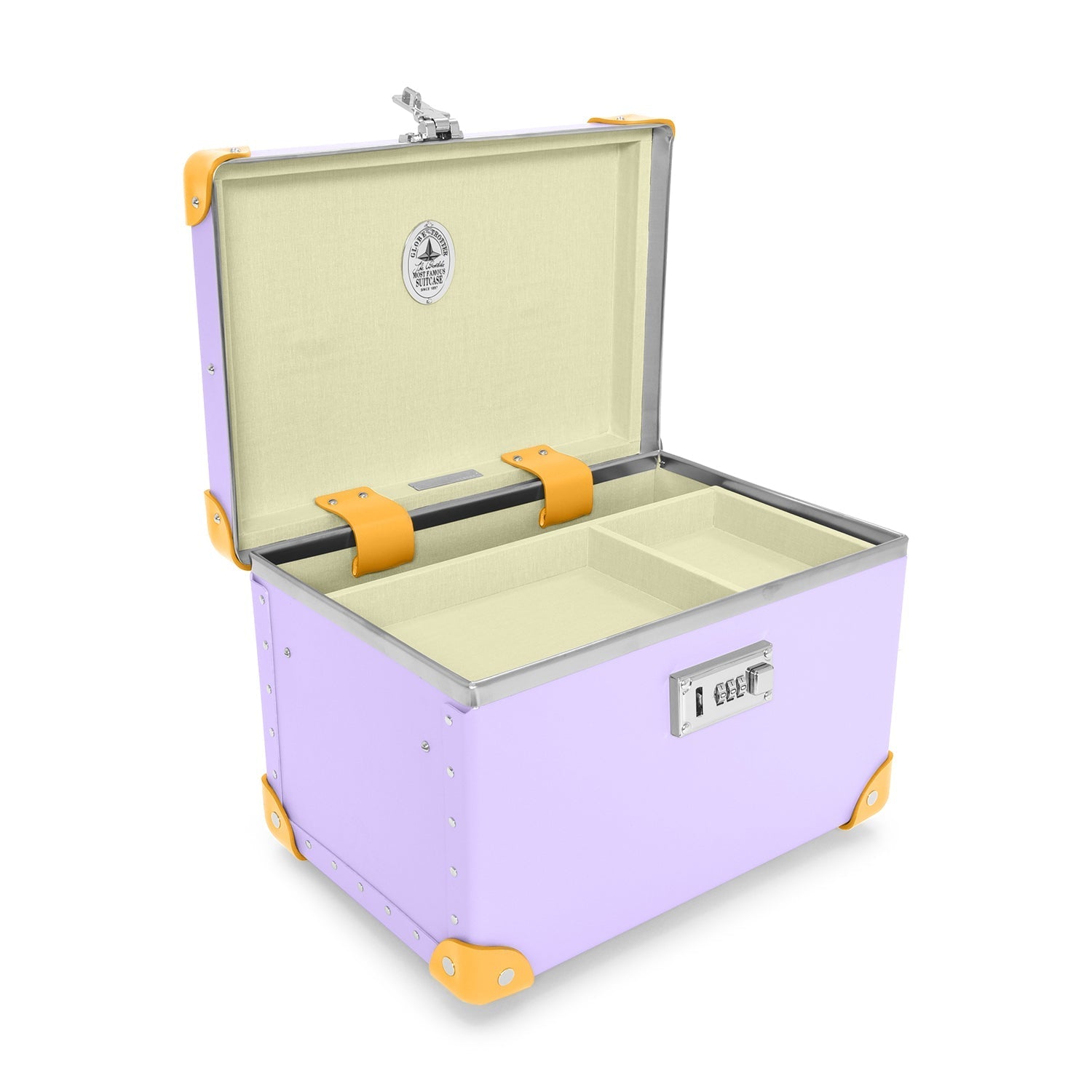 Pop · Vanity Case | Lavender/Warm Yellow - GLOBE-TROTTER