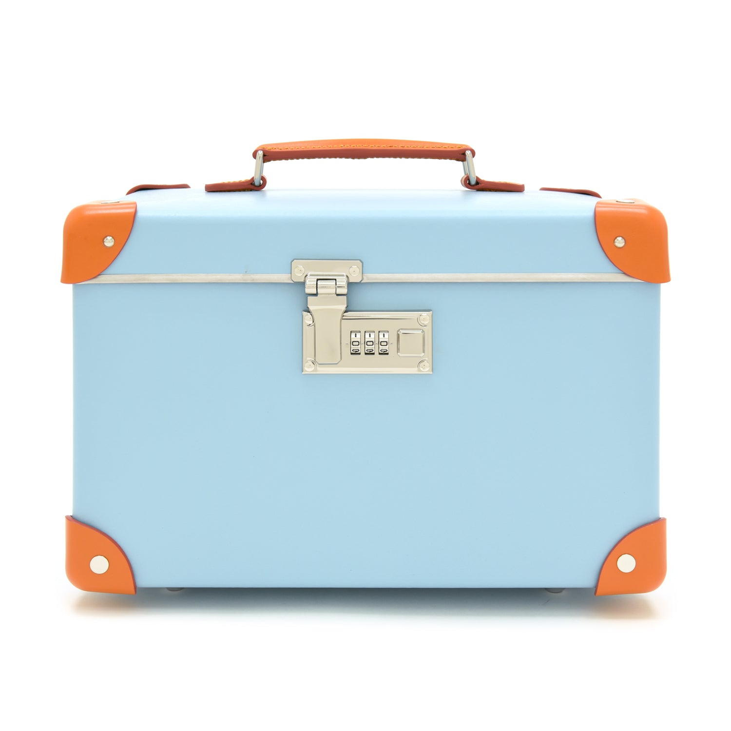 Pop · Vanity Case | Pastel Blue/Pumpkin - GLOBE-TROTTER