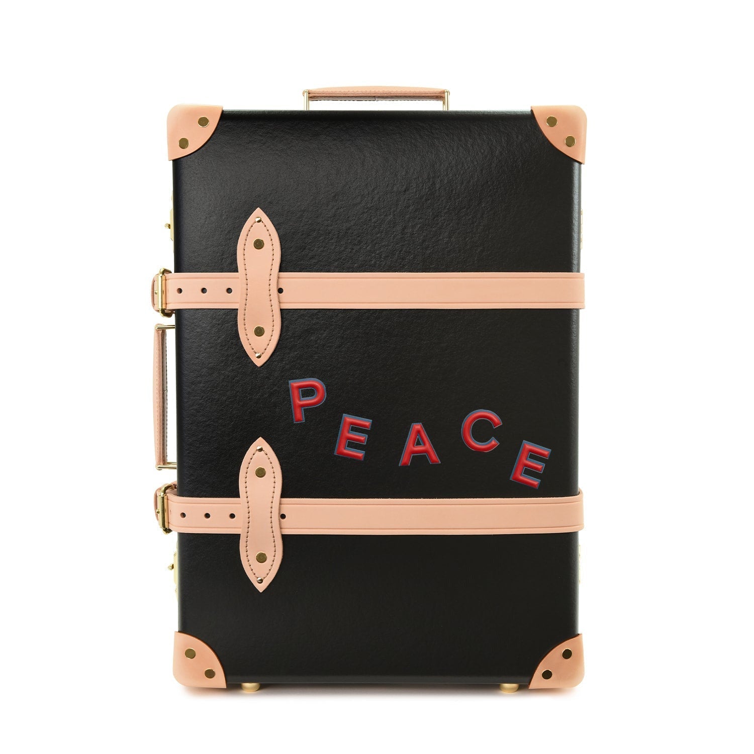 Alphabet · Leather Sticker | Red/Petrol Blue | P