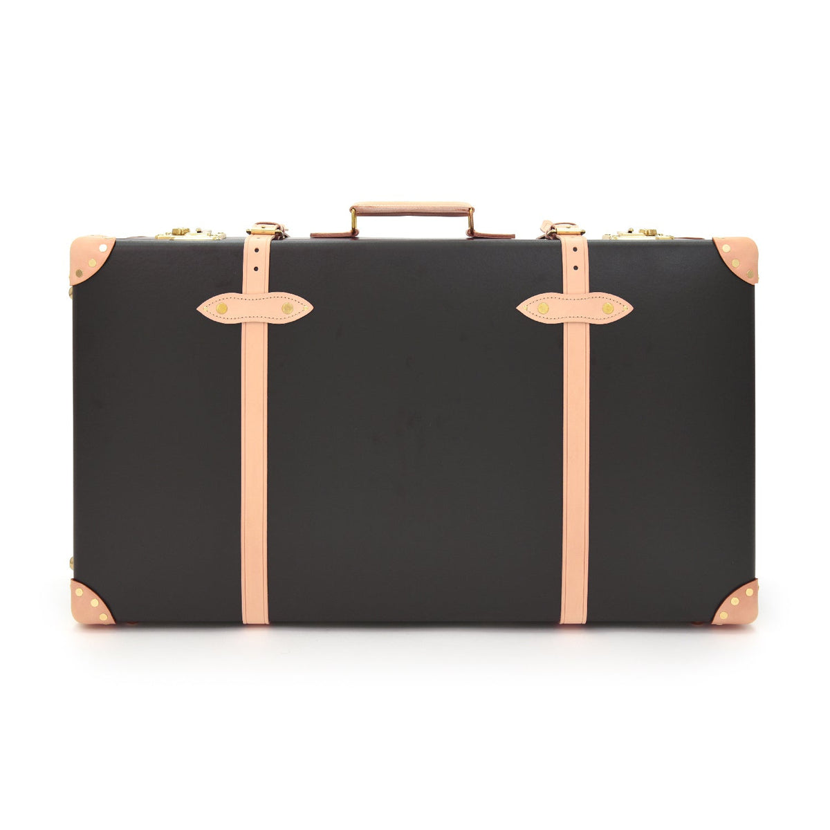 Safari · XL Suitcase - 2 Wheels | Brown/Natural/Gold