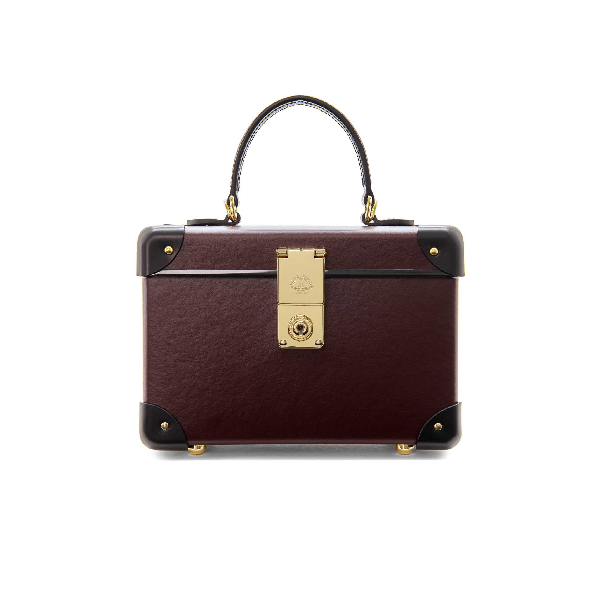 Centenary · The Handbag - Large | Oxblood/Black/Gold