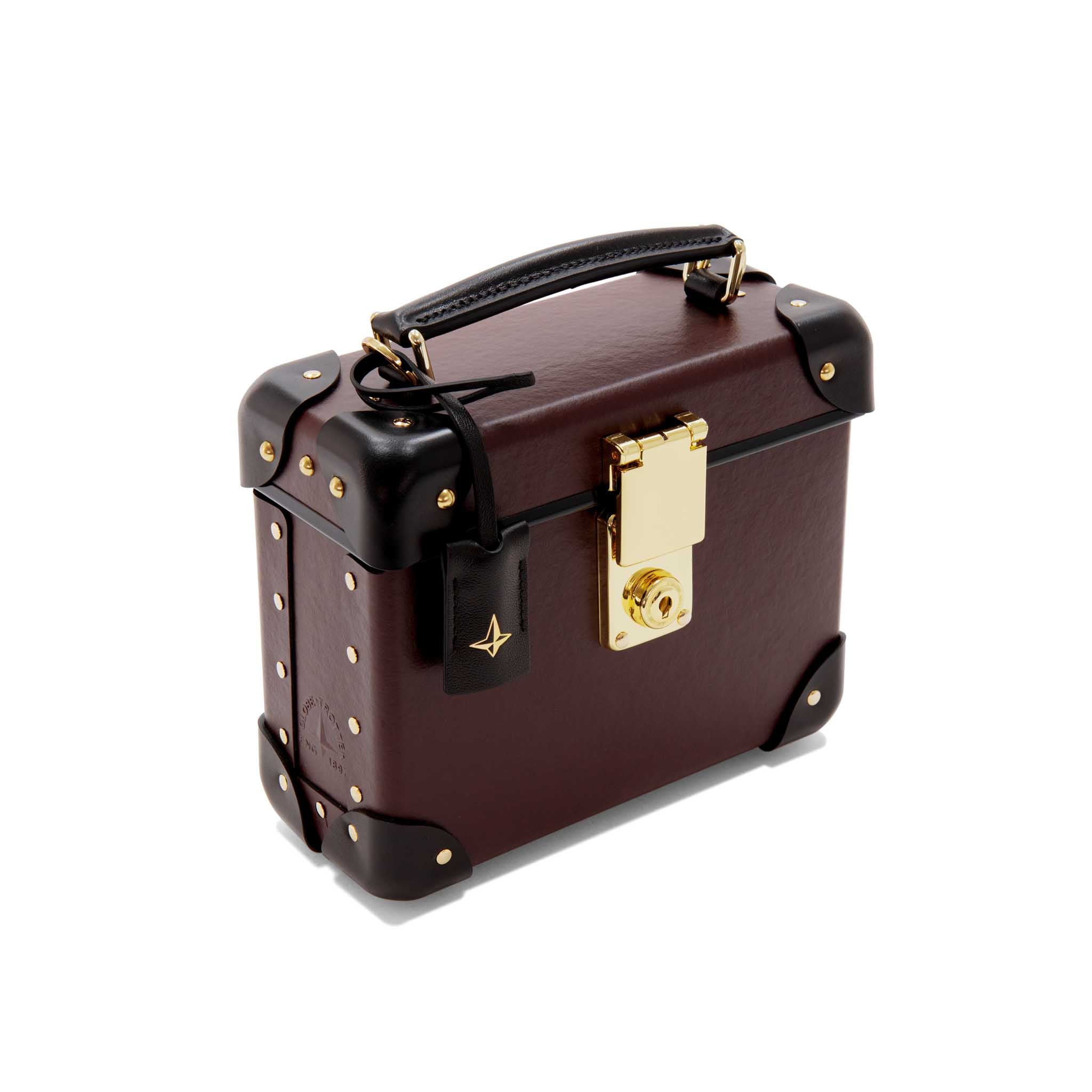Centenary · The Handbag - Small | Oxblood/Black/Gold