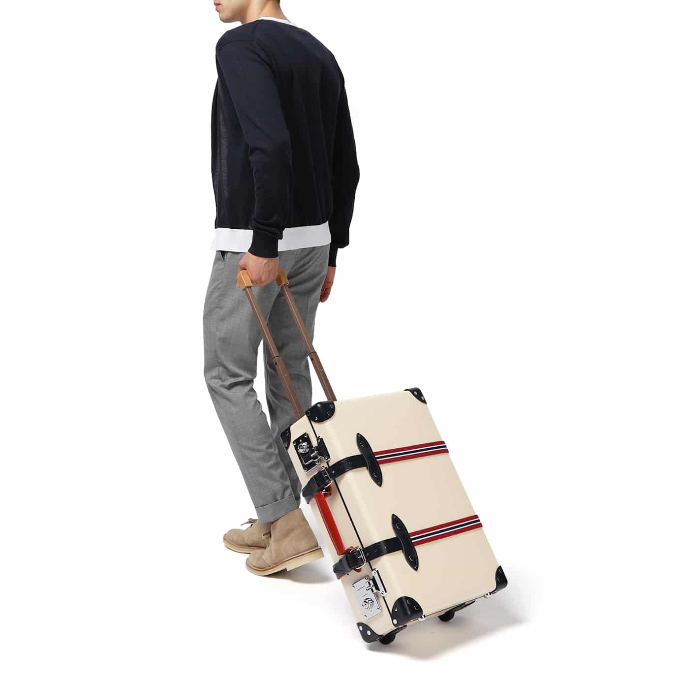 St. Moritz · Carry-On | Ivory/Navy - GLOBE-TROTTER