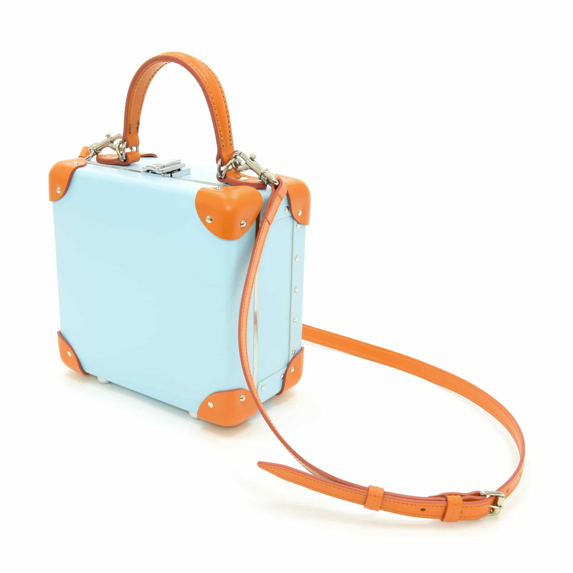 The London Square Collection · London Square | Pastel Blue/Pumpkin - GLOBE-TROTTER