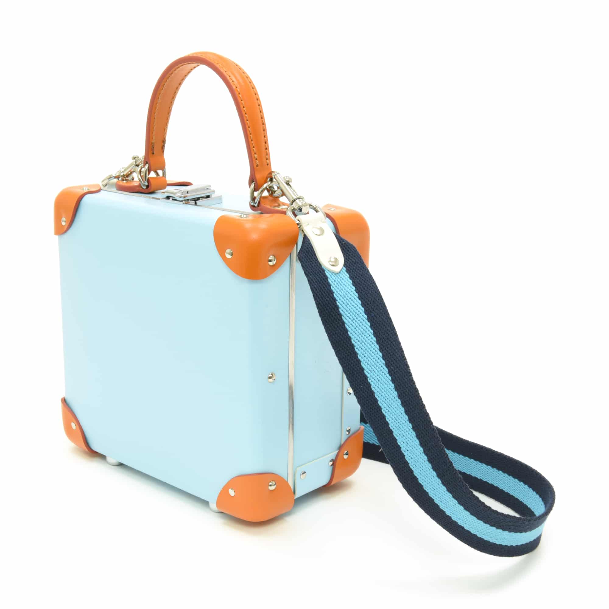 The London Square Collection · London Square | Pastel Blue/Pumpkin - GLOBE-TROTTER