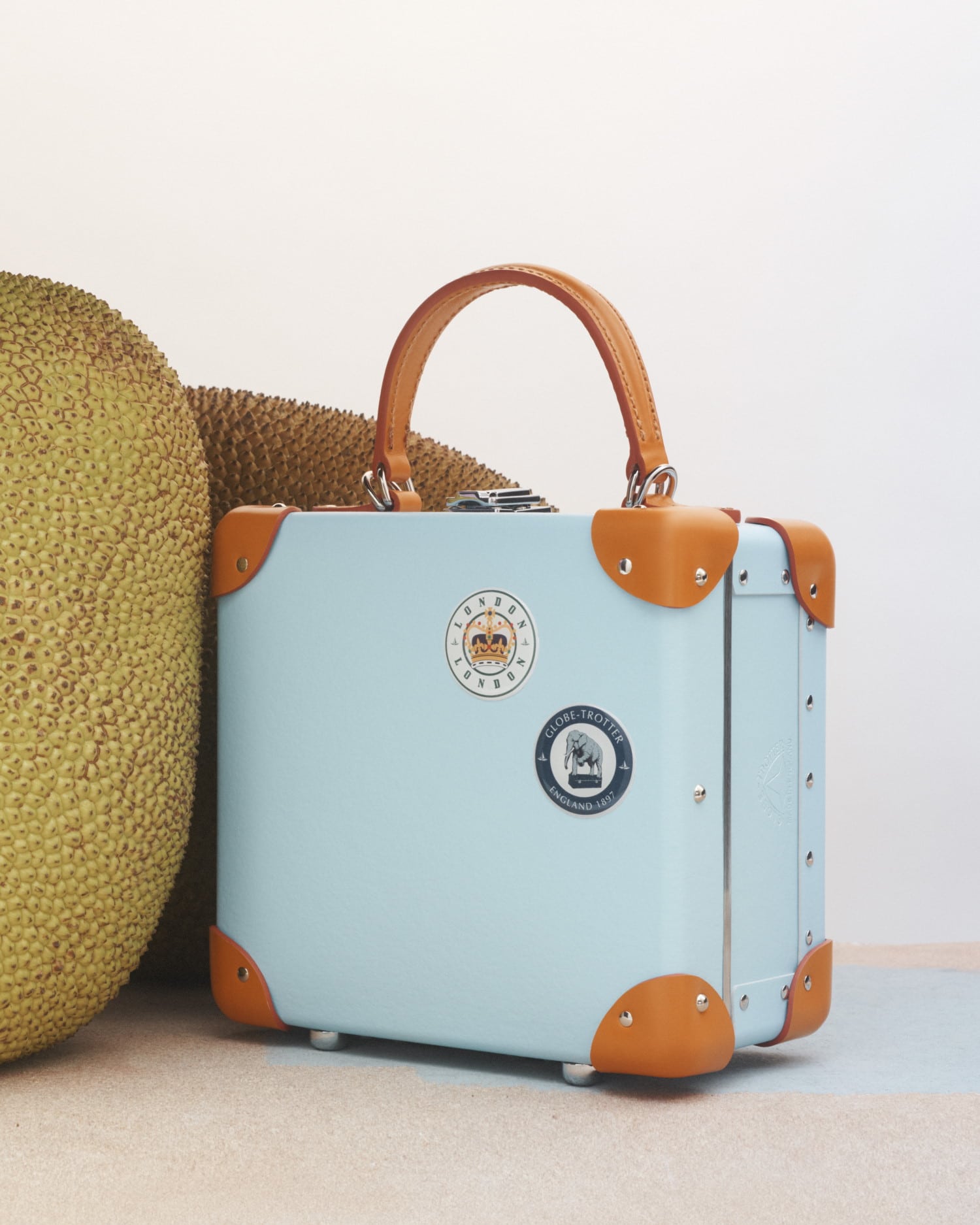 The London Square Collection · London Square | Pastel Blue/Pumpkin - GLOBE-TROTTER