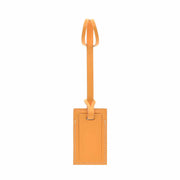 The London Square Collection · Luggage Tag | Yellow/Chrome - GLOBE-TROTTER