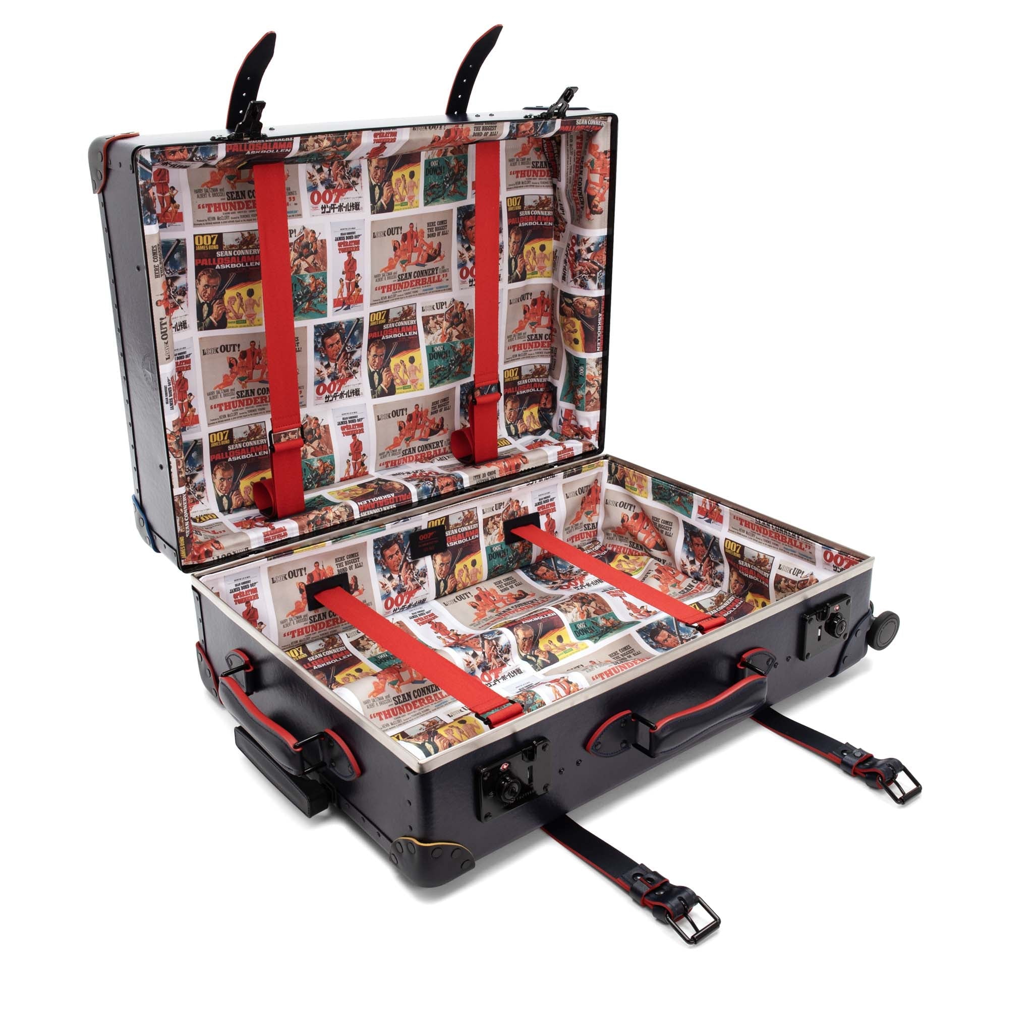 Octopussy Carry-On - 4 Wheels | Black/Black/Gold | Globe-Trotter