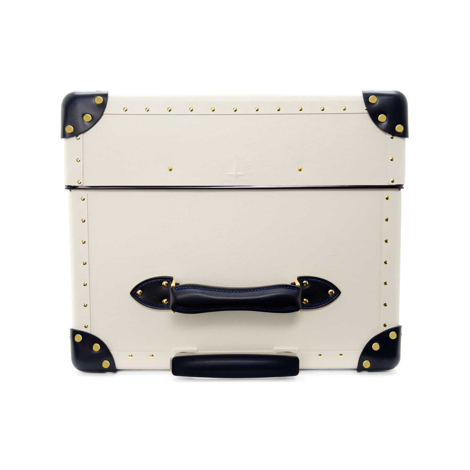 Centenary · XL Trunk - 4 Wheels | Ivory/Navy/Brass