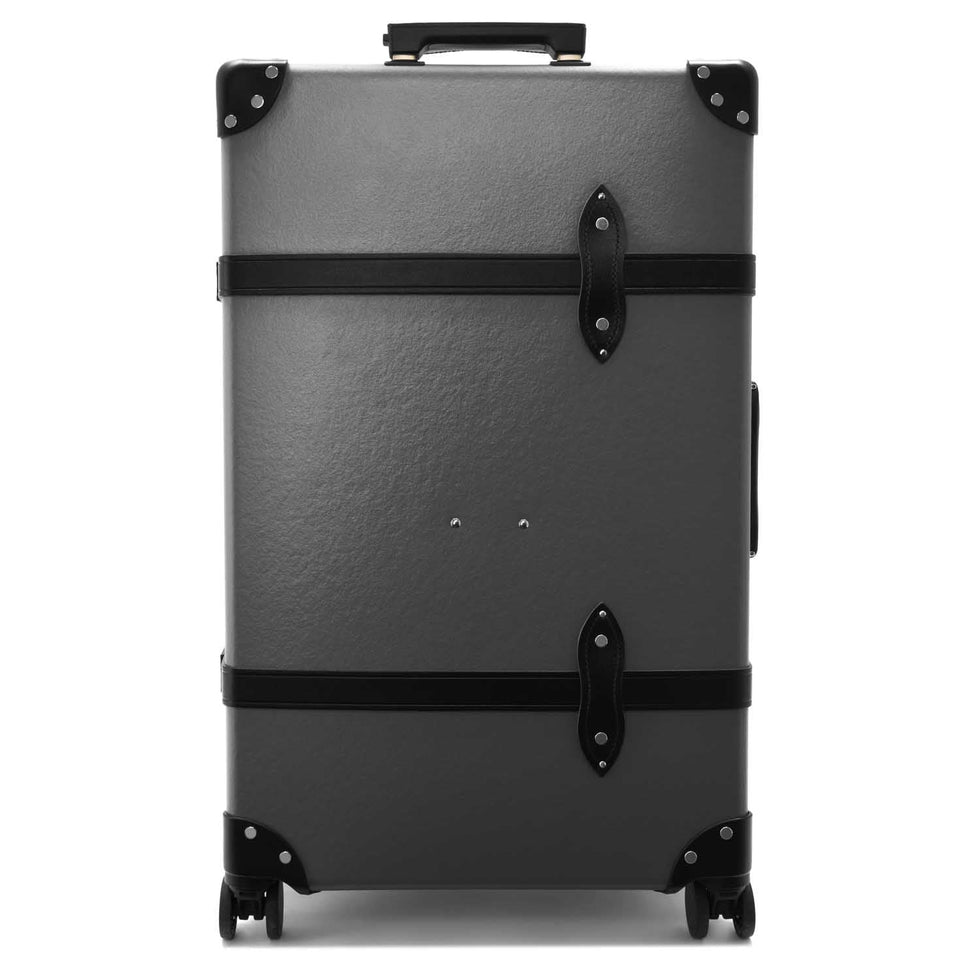 Globe-Trotter | XL Trunk | 4W | Charcoal (C) | Luxury Travel Trunk