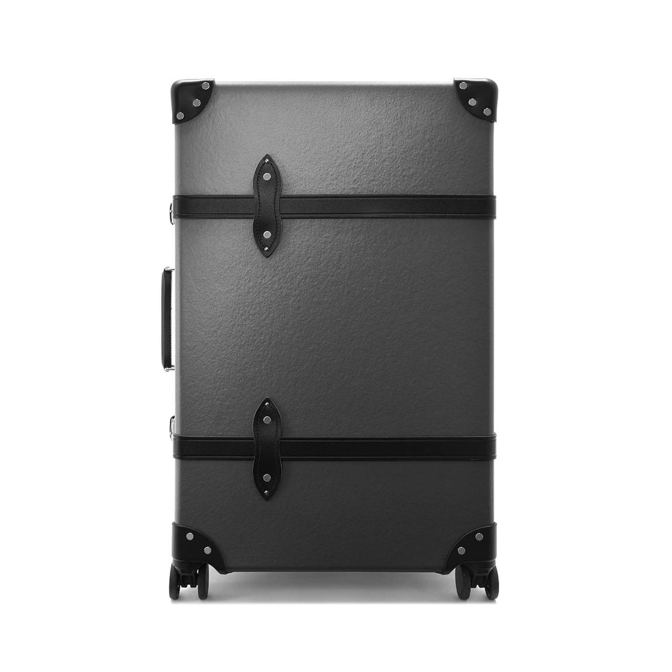 Globe-Trotter | XL Trunk | 4W | Charcoal (C) | Luxury Travel Trunk