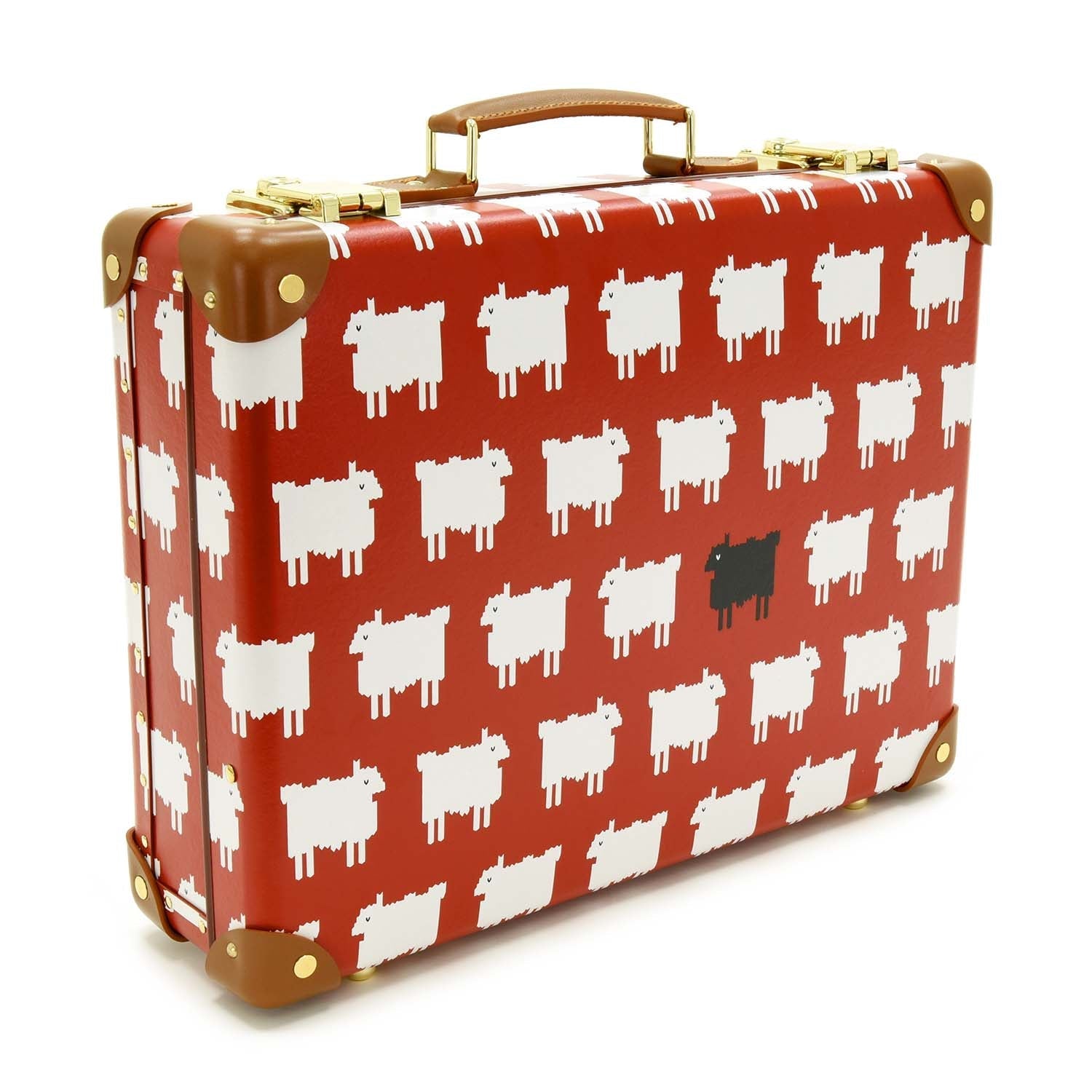 Warm & Wonderful · Attaché | Red/Caramel - GLOBE-TROTTER