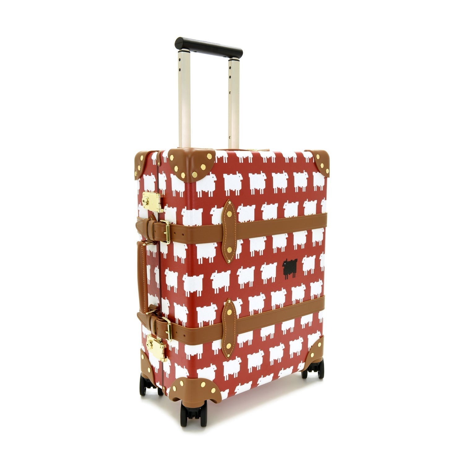 Warm & Wonderful · Carry-On - 4 Wheels | Red/Caramel - GLOBE-TROTTER