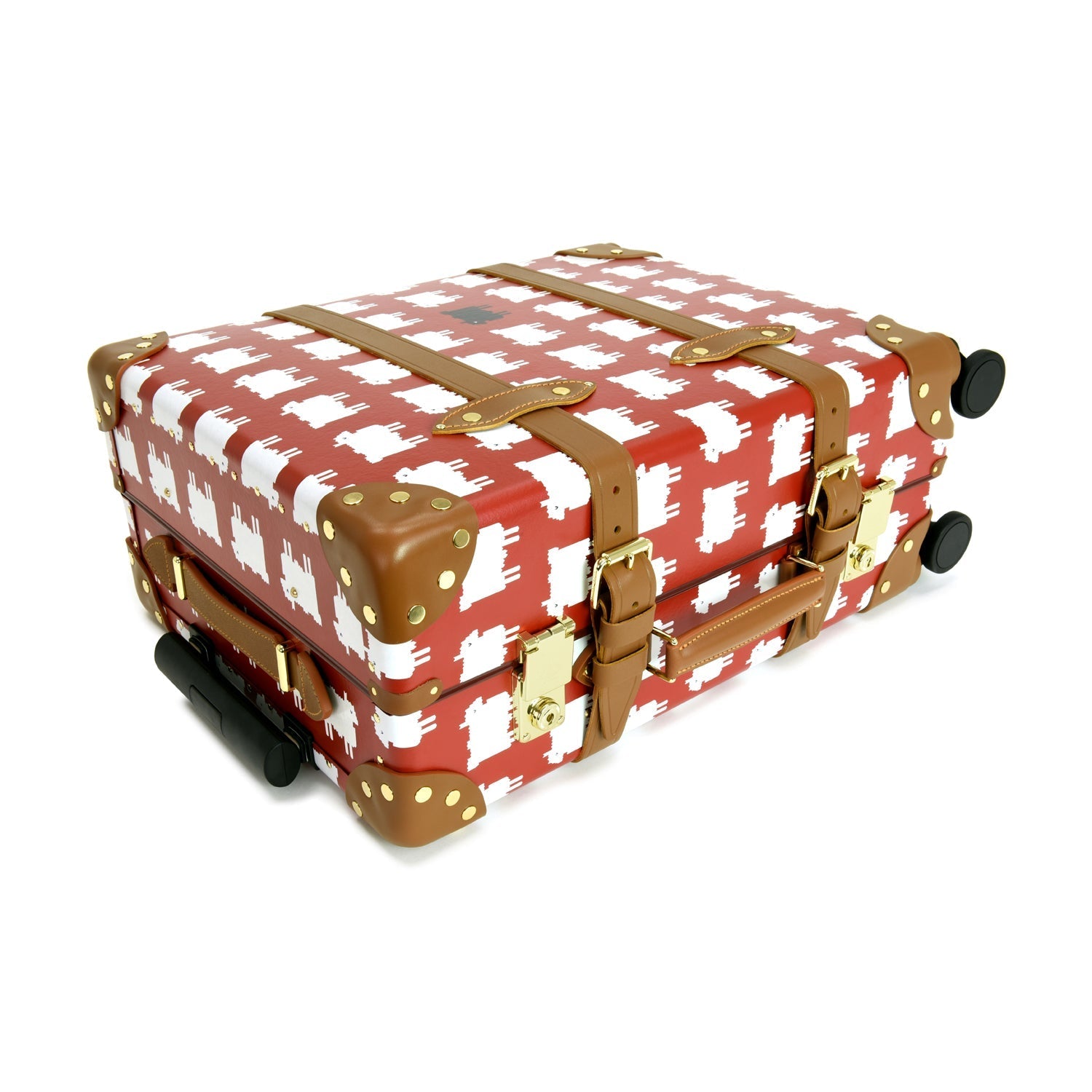 Warm & Wonderful · Carry-On - 4 Wheels | Red/Caramel - GLOBE-TROTTER