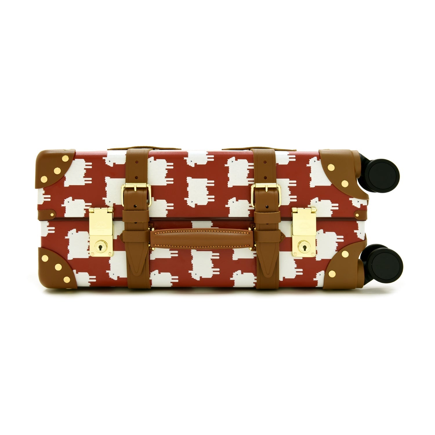 Warm & Wonderful · Carry-On - 4 Wheels | Red/Caramel - GLOBE-TROTTER