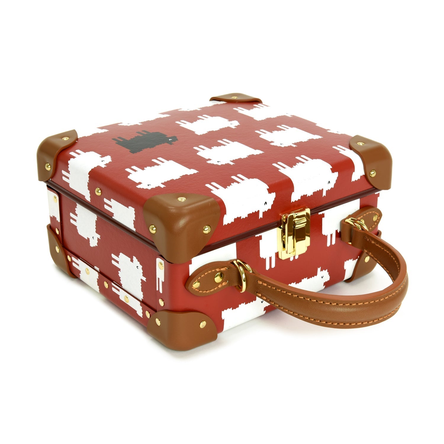 Warm & Wonderful · London Square | Red/Caramel - GLOBE-TROTTER