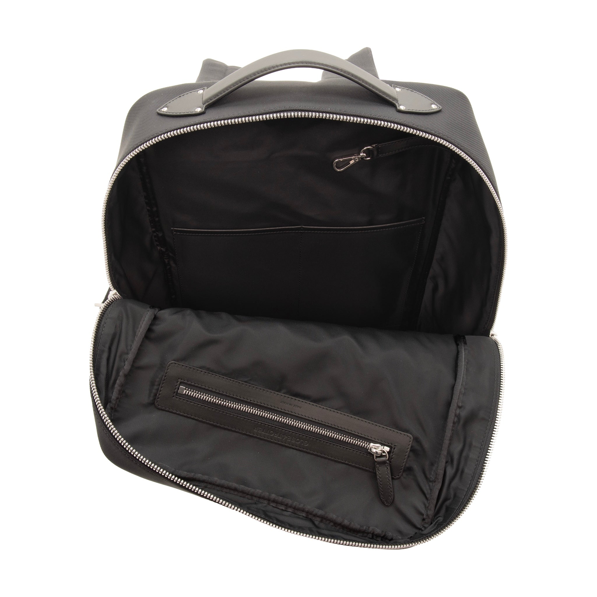 Globe-Trotter | Leather Backpack | Black | Metropolis Collection