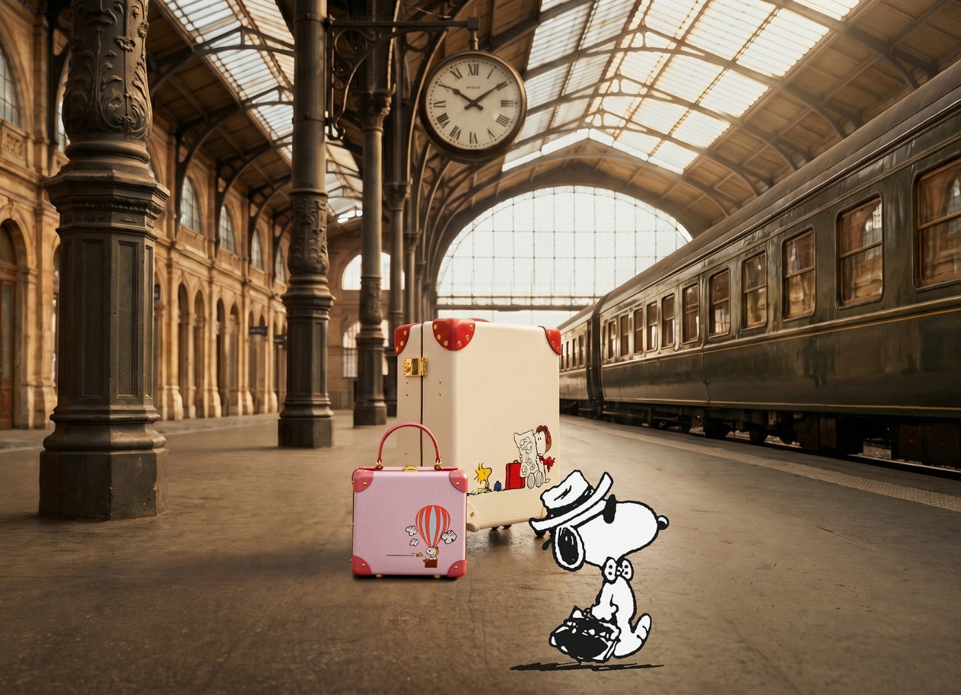 PEANUTS Luggage & Snoopy Suitcases | Globe-Trotter
