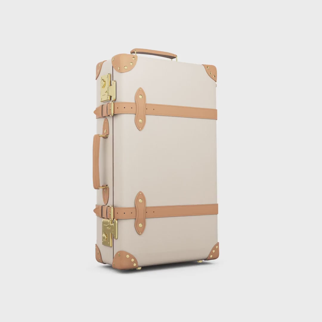 Safari · Medium Check-In - 2 Wheels | Ivory/Natural