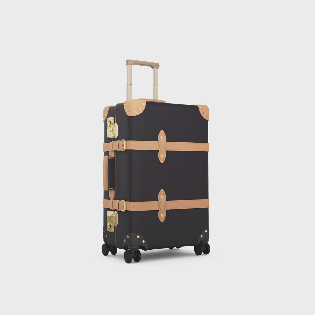 Safari · Medium Check-In - 4 Wheels | Brown/Natural