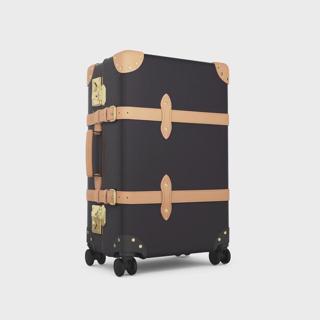 Safari · Medium Check-In - 4 Wheels | Brown/Natural