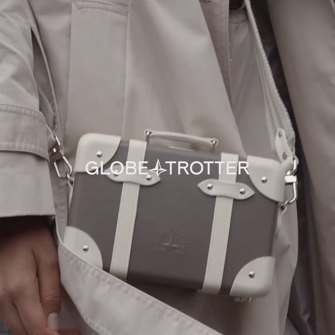 Load video: Centenary · Micro Case | Noble Brown/Ivory/Chrome