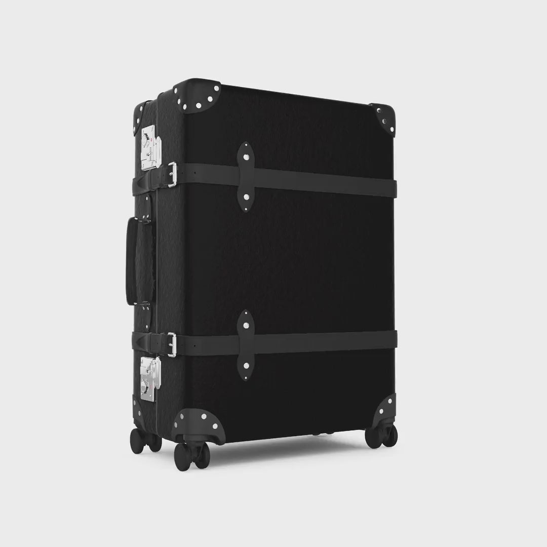 Centenary · Carry-On - 4 Wheels | Black/Black/Chrome