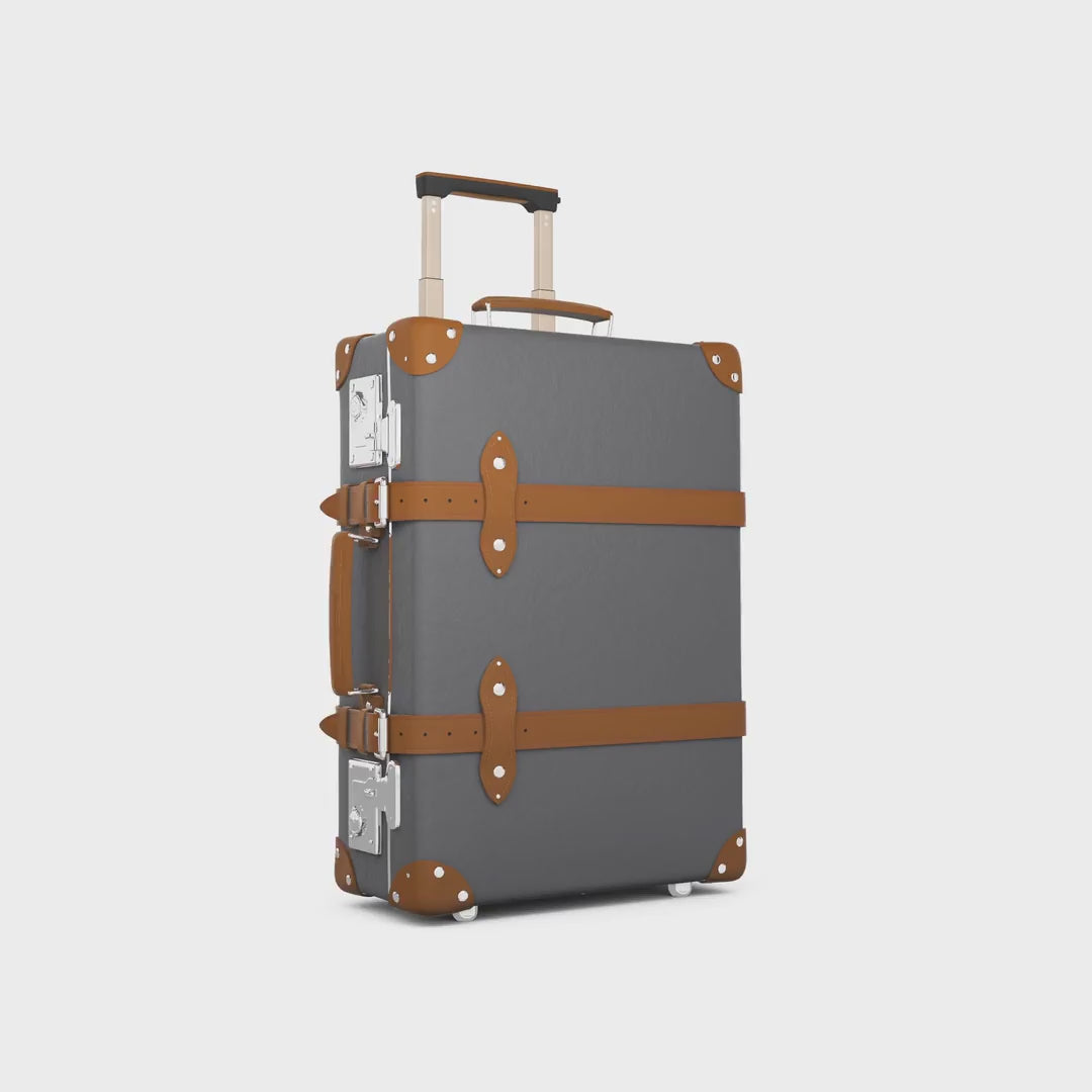 Centenary · Carry-On - 2 Wheels | Grey/Caramel