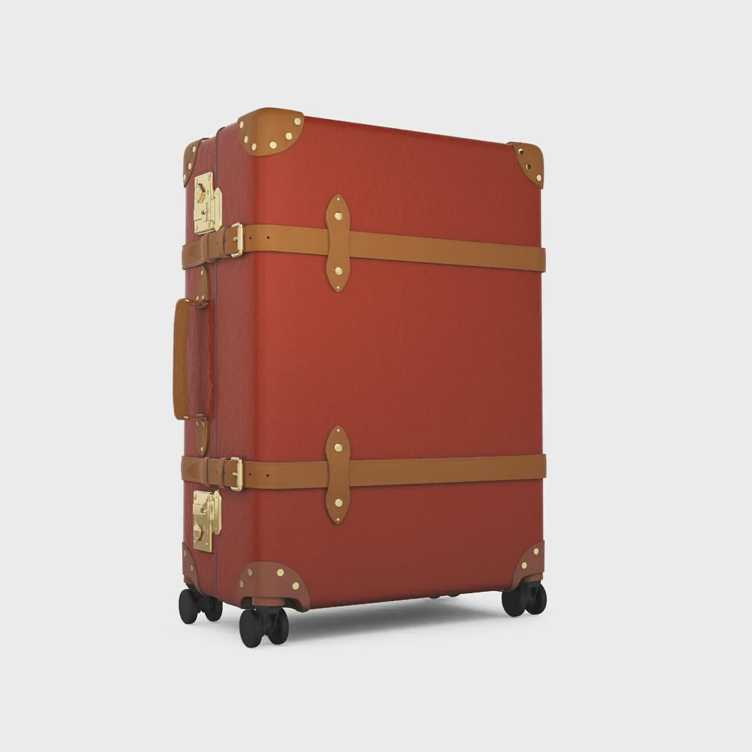 Centenary · Large Check-In - 4 Wheels | Red/Caramel