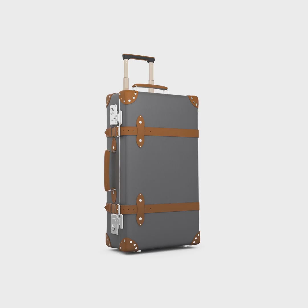 Centenary · Medium Check-In - 2 Wheels | Grey/Caramel