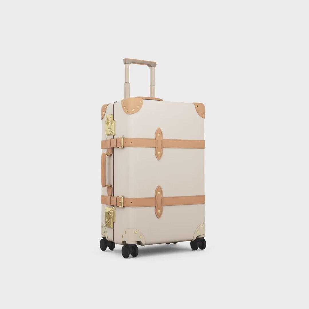 Safari · Medium Check-In - 4 Wheels | Ivory/Natural