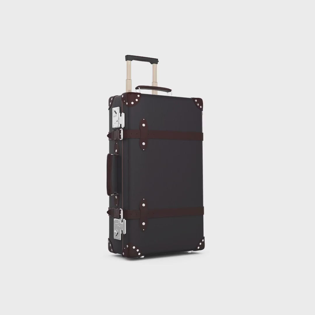 Centenary · Medium Check-In - 2 Wheels | Brown/Burgundy