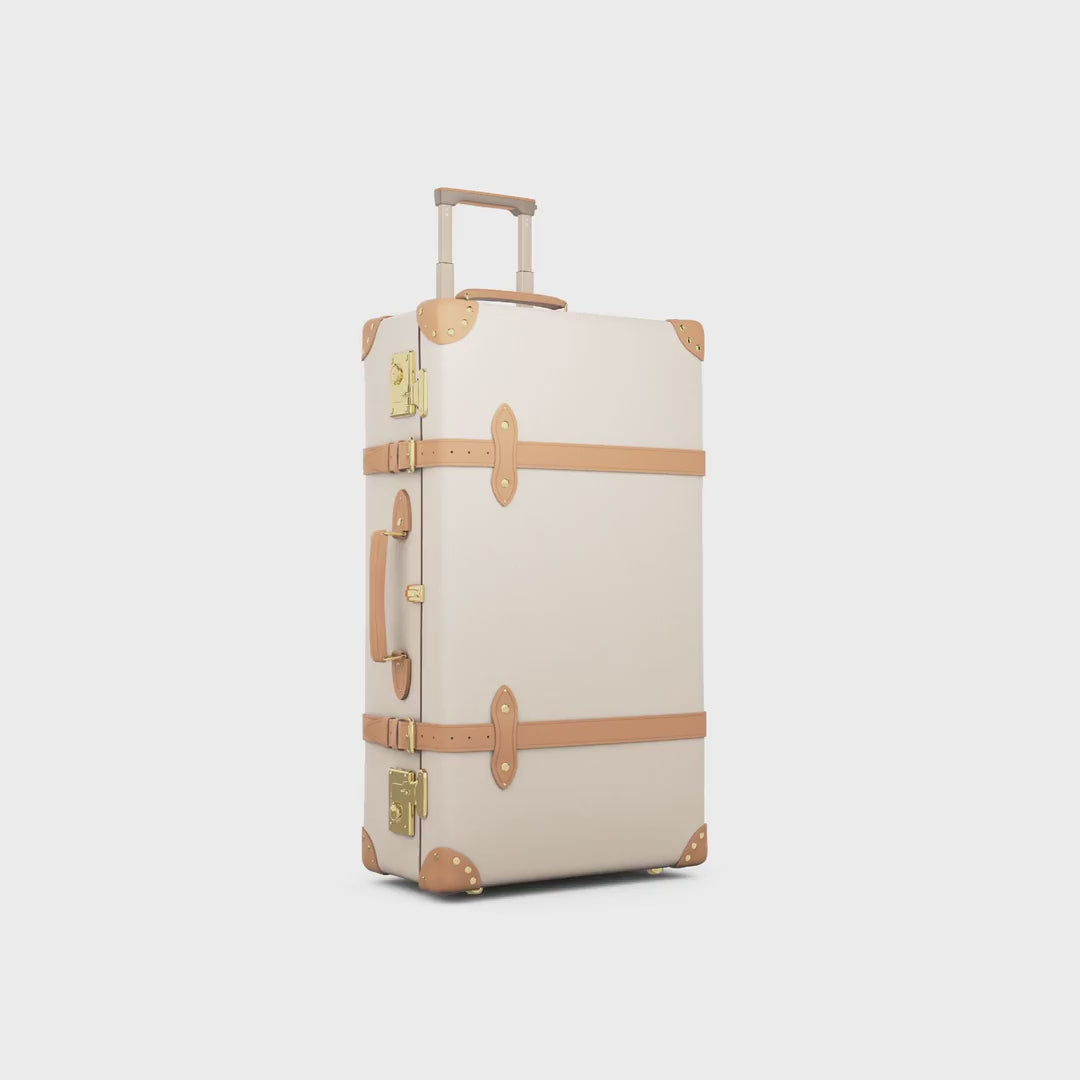 Safari · Large Check-In - 2 Wheels | Ivory/Natural