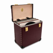Home Collection · Vinyl Record Case | Oxblood/Black/Gold