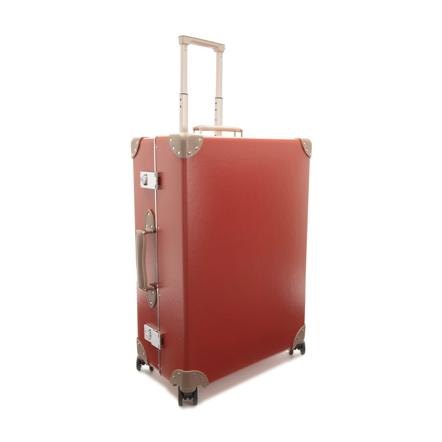 Metropolis · Large Check-In - 4 Wheels | Red/Moss/Chrome