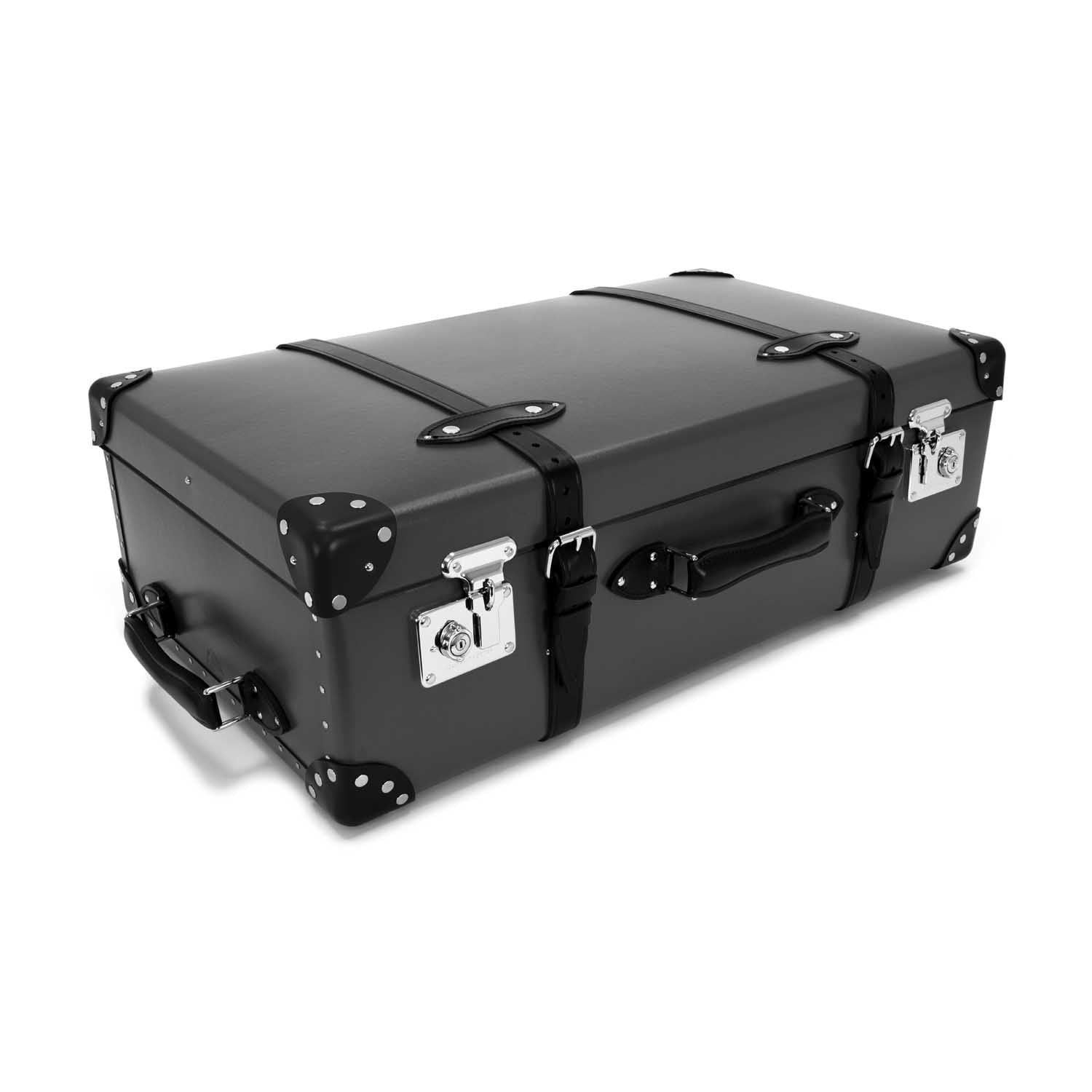 Centenary · Large Suitcase - 2 Wheels | Charcoal/Black/Chrome